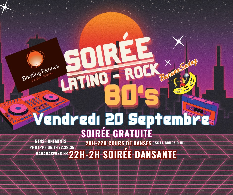 Soirée Année 80