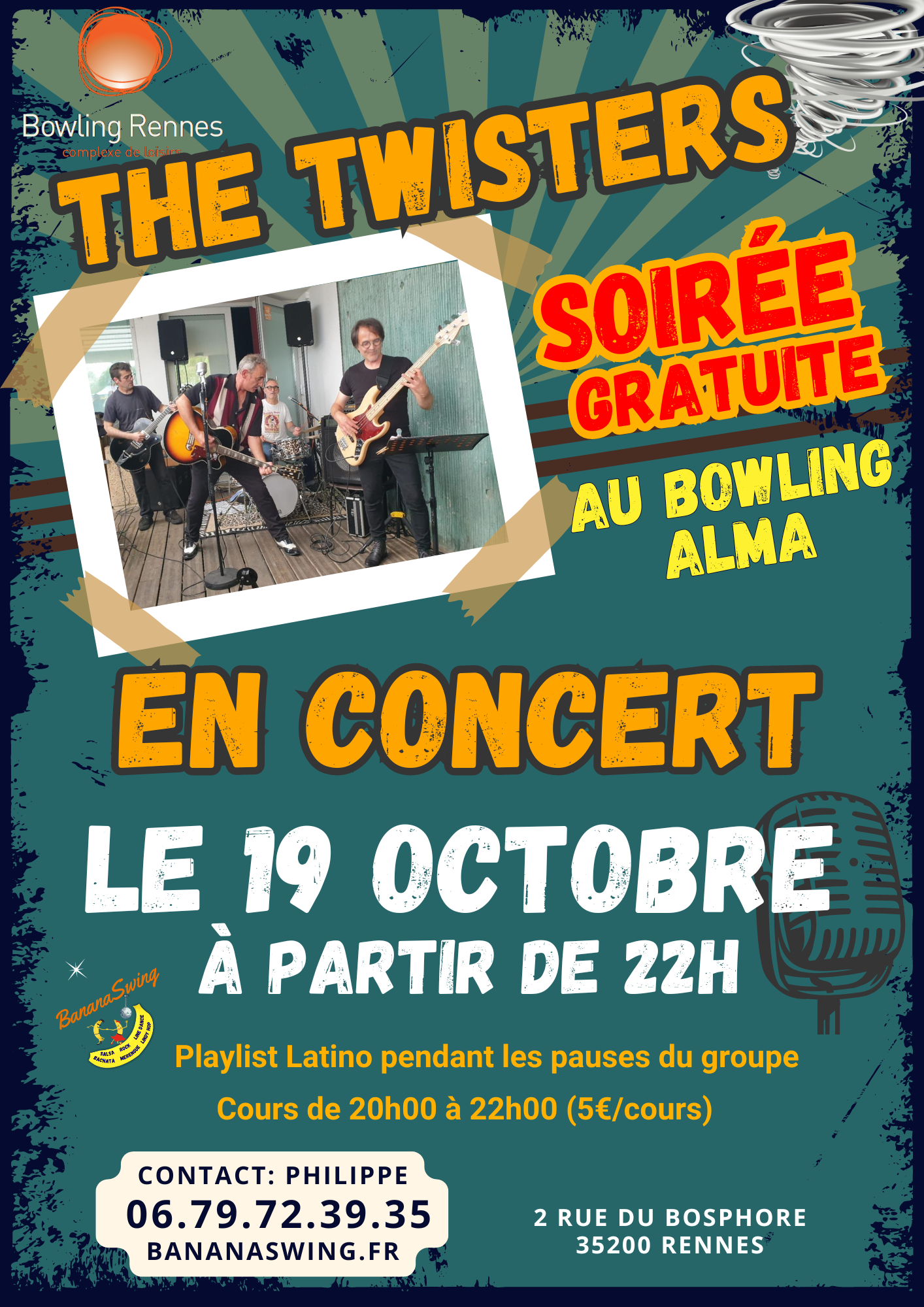 CONCERT TWISTER 19 OCTOBRE24