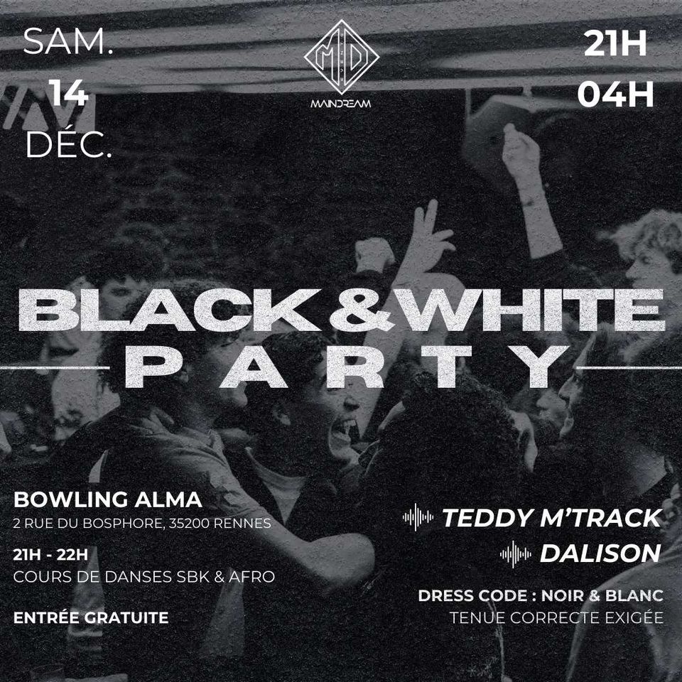 black-white party